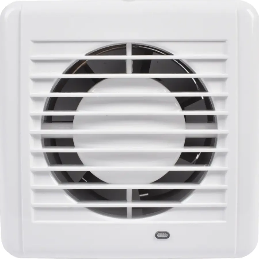 Sanivesk stille inbouwventilator Standaard met timer wit Ø 100 mm