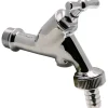 Sanivesk Tapkraan + Slangkoppeling + Beluchter 1/2"Mx3/4"M Chroom