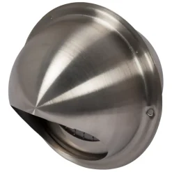 Sanivesk ventilatierooster bol RVS Ø100 mm