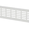 Sanivesk ventilatiestrip aluminium wit 50x8 cm