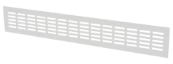 Sanivesk ventilatiestrip aluminium wit 50x8 cm