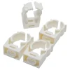 Sanivesk Zadel + Klikbevestiging 17mm Wit(WICU15mm) 10 stuks