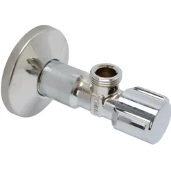Schell Hoekstopkraan + Rozet 1/2"Mx3/8"M 10mm Chroom