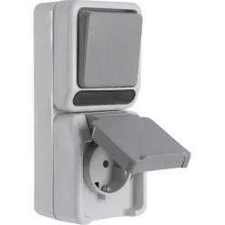 Schneider Electric Aquastar spatwaterdicht Combinatie wissel/ 1-polig RA