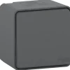 Schneider Electric Mureva Styl wisselschakelaar IP55 antraciet