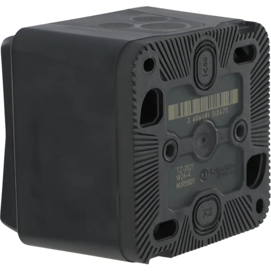Schneider Electric Mureva Styl wisselschakelaar IP55 antraciet