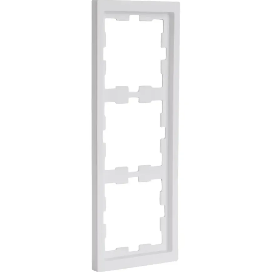 Schneider Merten D-Life afdekraam 3-voudig wit