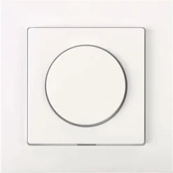 Schneider Merten System-M Centraalplaat Dimmer Actief Wit