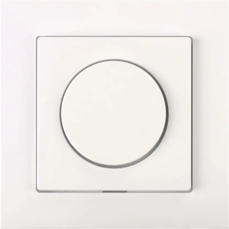 Schneider Merten System-M Centraalplaat Dimmer Actief Wit