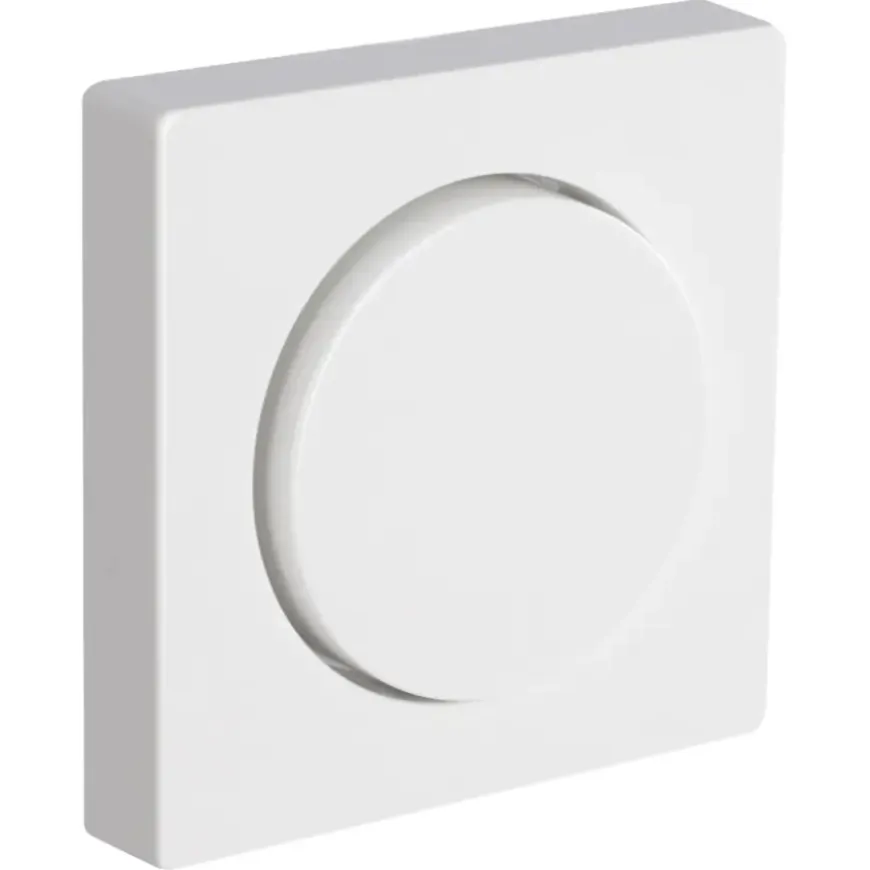 Schneider Merten System-M Centraalplaat Dimmer Polarwit