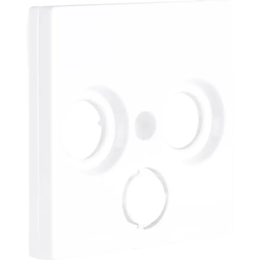 Schneider Merten System-M Centraalplaat Radio/TV Actief Wit