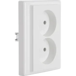 Schneider Merten System-M Dubbel Stopcontact Polarwit