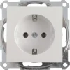 Schneider Merten System-M Enkel Geaard Stopcontact Actief Wit