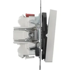 Schneider Merten System-M Serieschakelaar Actief Wit
