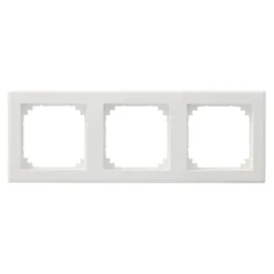 Schneider Merten System-M Smart Afdekraam 3-voudig Polarwit