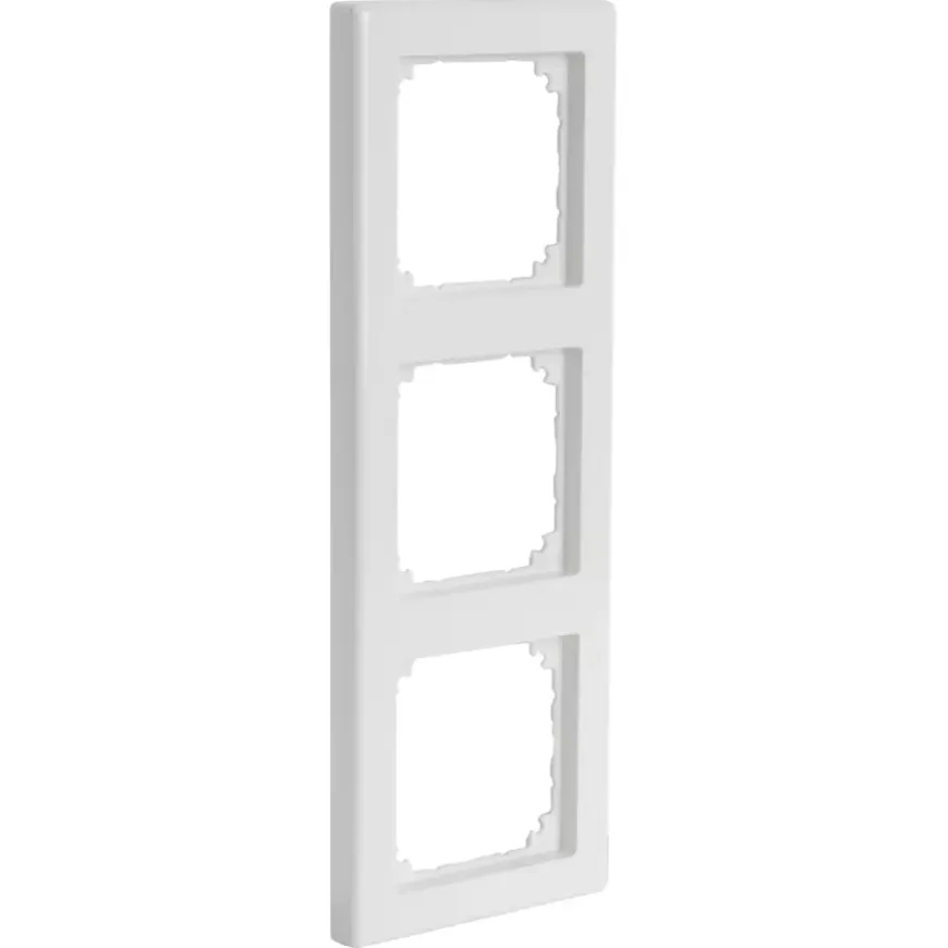 Schneider Merten System-M Smart Afdekraam 3-voudig Polarwit