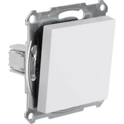 Schneider Merten System-M Wisselschakelaar Actief Wit