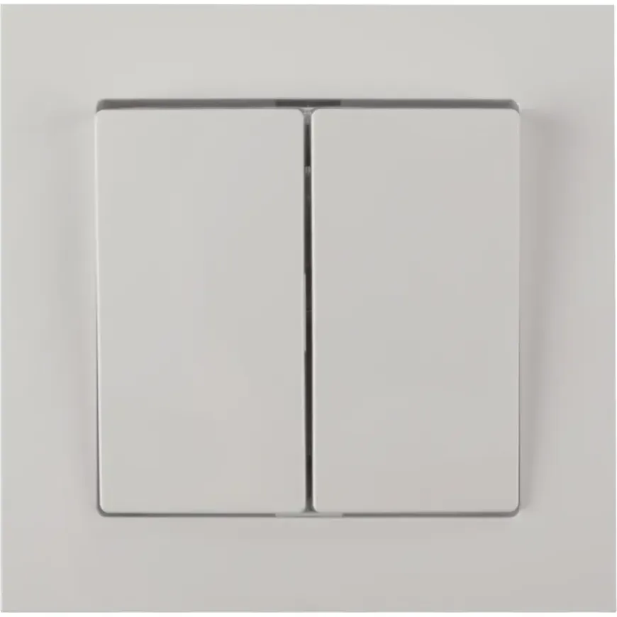 Schneider Merten System-M Wissel/ Wisselschakelaar Actief Wit
