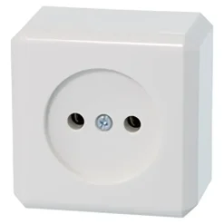 Schneider Opbouw Wandcontactdoos Enkel Wit