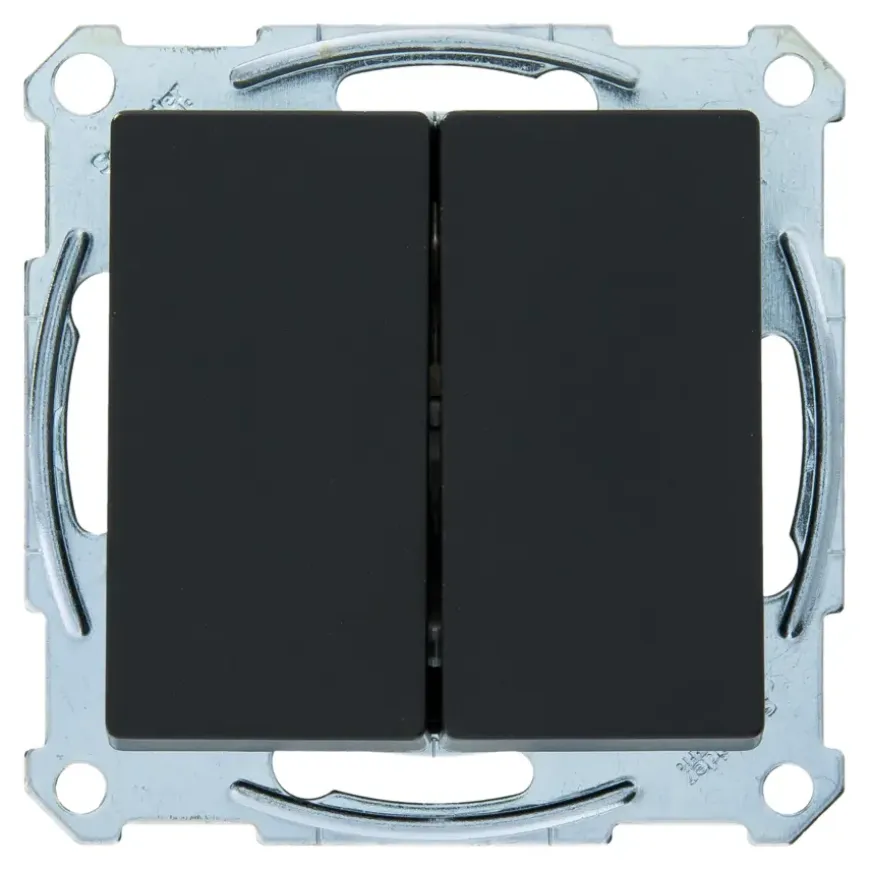 Schneider System m wissel/-wisselschakelaar antraciet