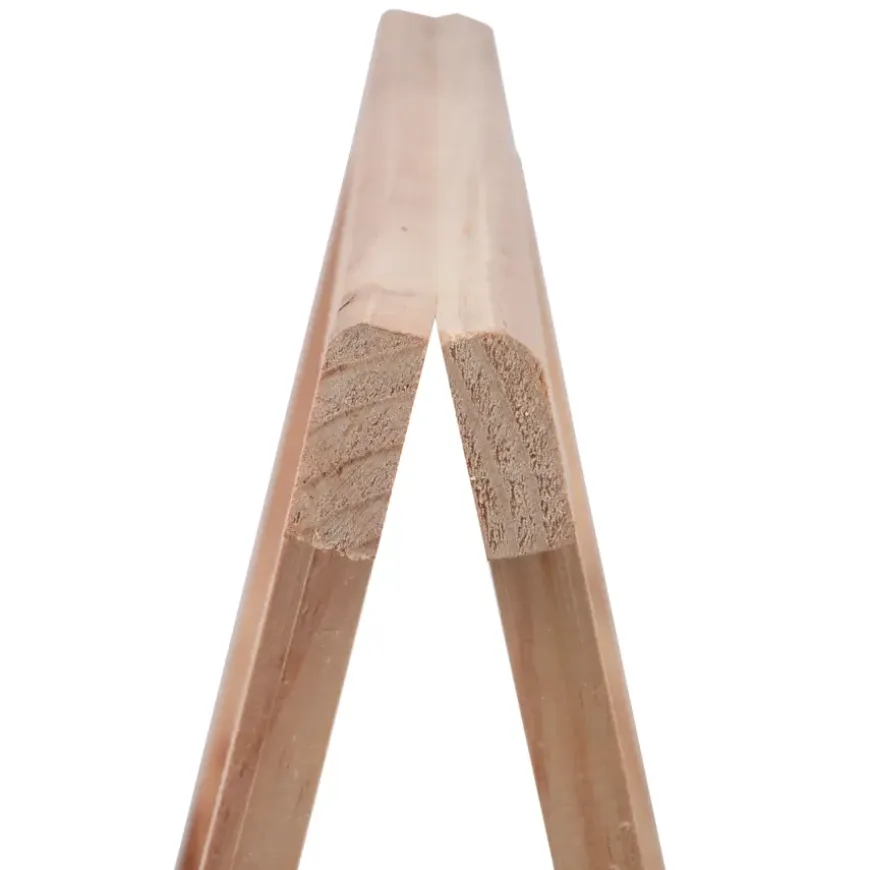 Schraag hout 79x80 cm