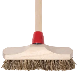 Talen Tools Schrobbezem ruw ondergrond 22 cm met steel 120 cm