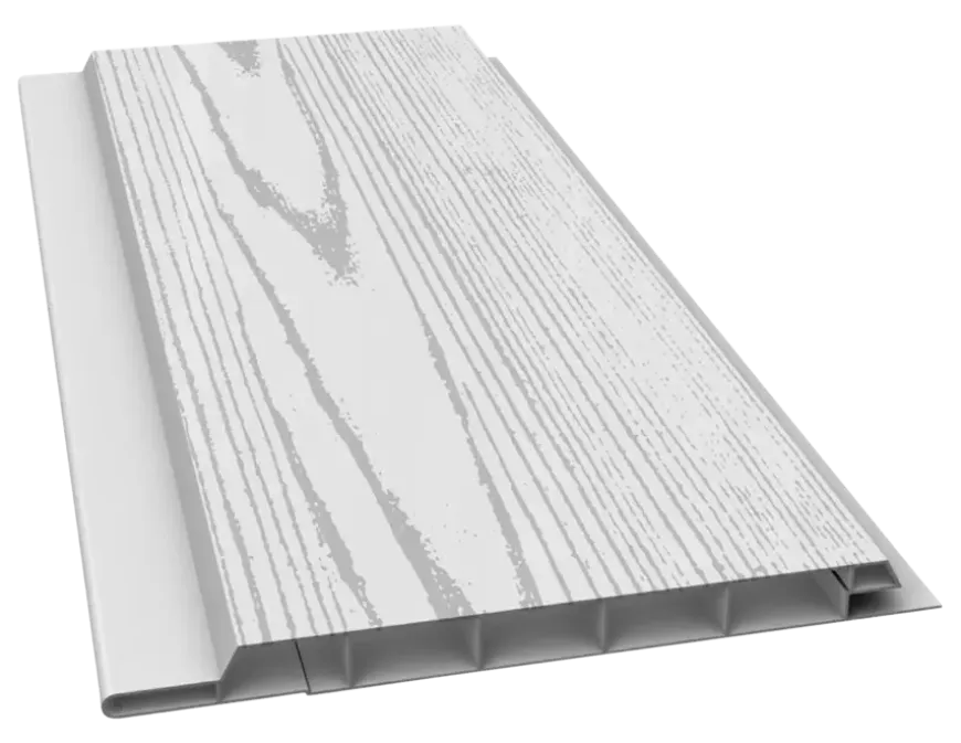 Schroot PVC wit essen 270x10 cm 2,7 m² 10 stuks
