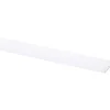 Schuifrail ondiep 10 mm wit