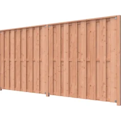 Geen Schutting startpakket Douglas hout 3,8 m lang