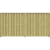 Geen Schutting startpakket Royal grenen hout 3,8 m lang