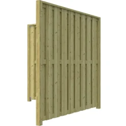 Geen Schutting startpakket Royal grenen hout 3,8 m lang