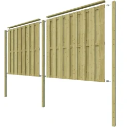 Geen Schutting startpakket Royal grenen hout 3,8 m lang