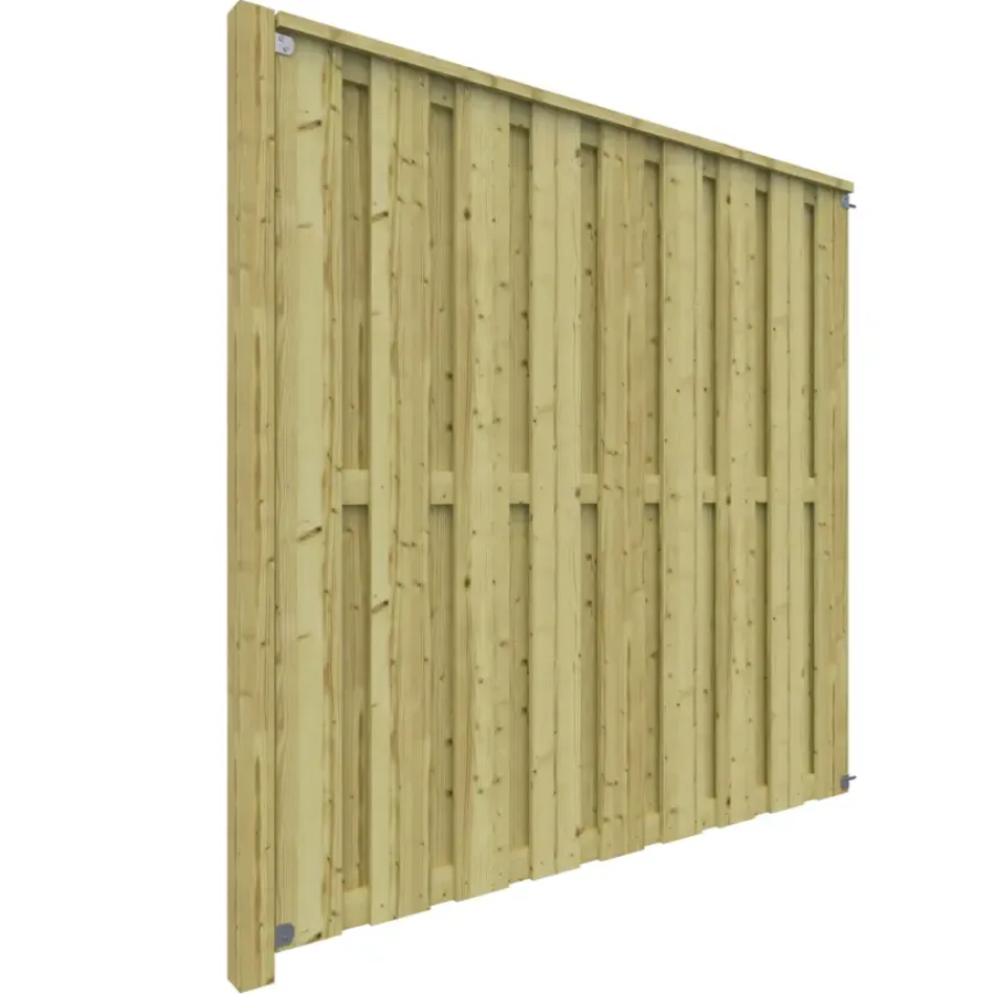 Geen Schutting volgpakket Royal grenen hout 1,9 m lang