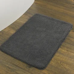 Sealskin Angora badmat grijs 60 x 90 cm