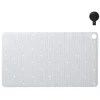 Sealskin antislip badmat Ribb 40x70 cm wit (inclusief zwarte haak)