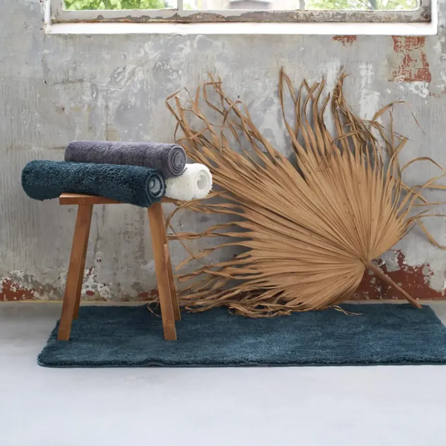 Sealskin badmat angora 60x90cm donkergroen