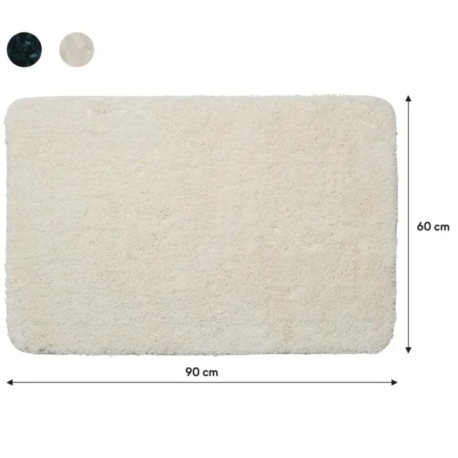 Sealskin badmat angora 60x90cm off-white