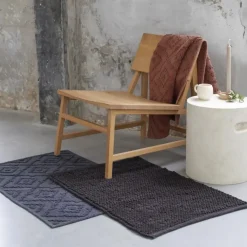 Sealskin badmat aztec 60x60cm donkerroze