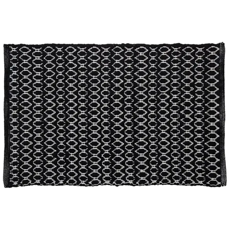 Sealskin badmat boho 60x90cm zwart