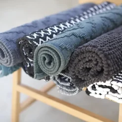Sealskin badmat boho 60x90cm zwart