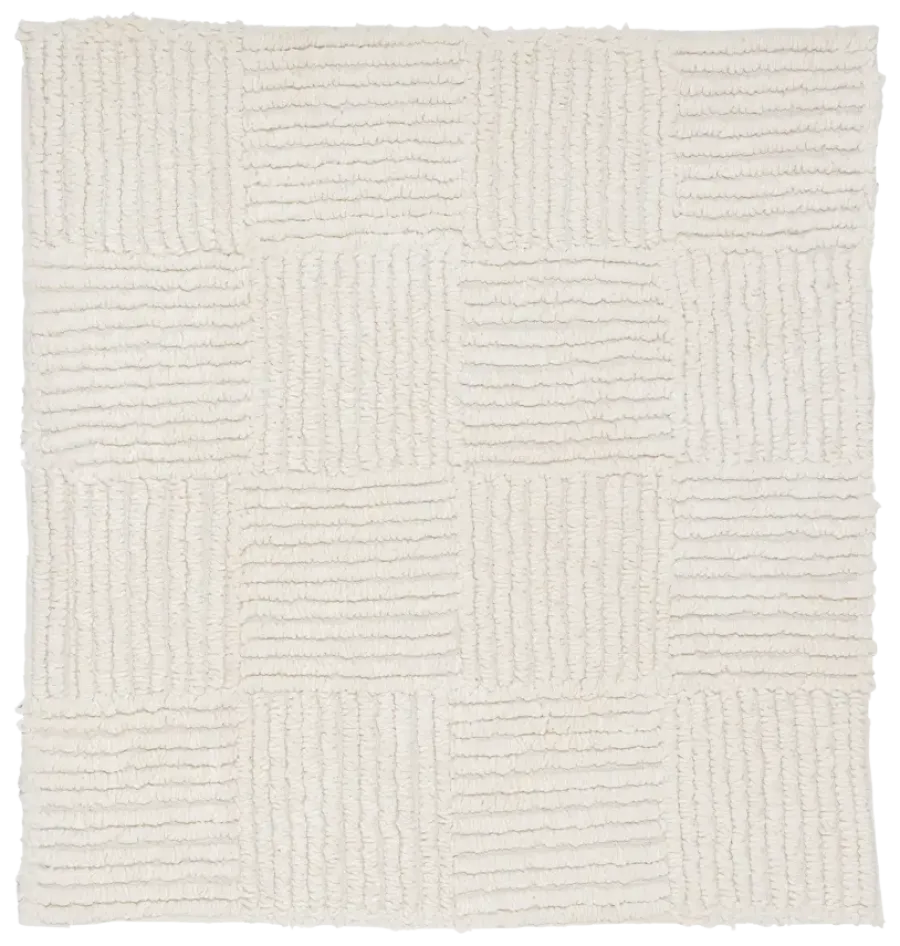 Sealskin badmat reverse 60x60cm ivoor