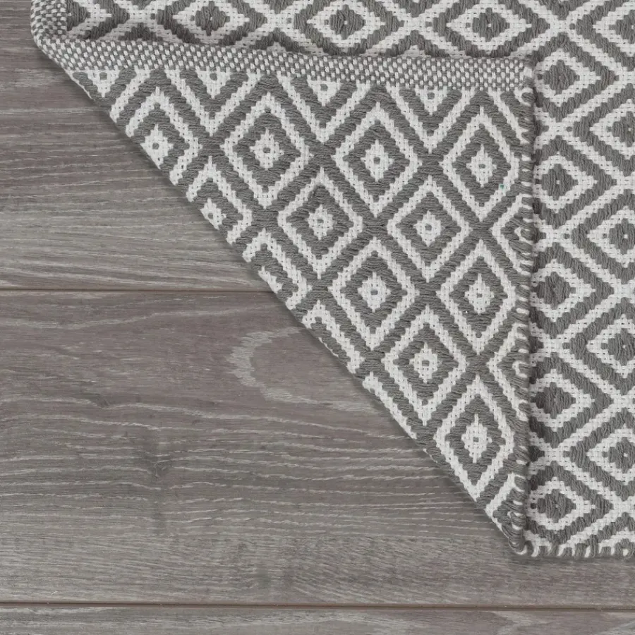 Sealskin badmat trellis 60x60cm grijs