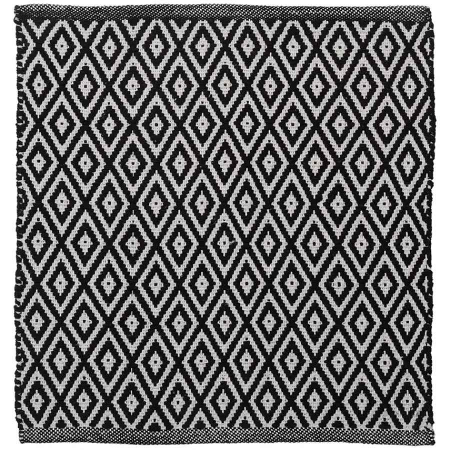 Sealskin badmat trellis 60x60cm zwart