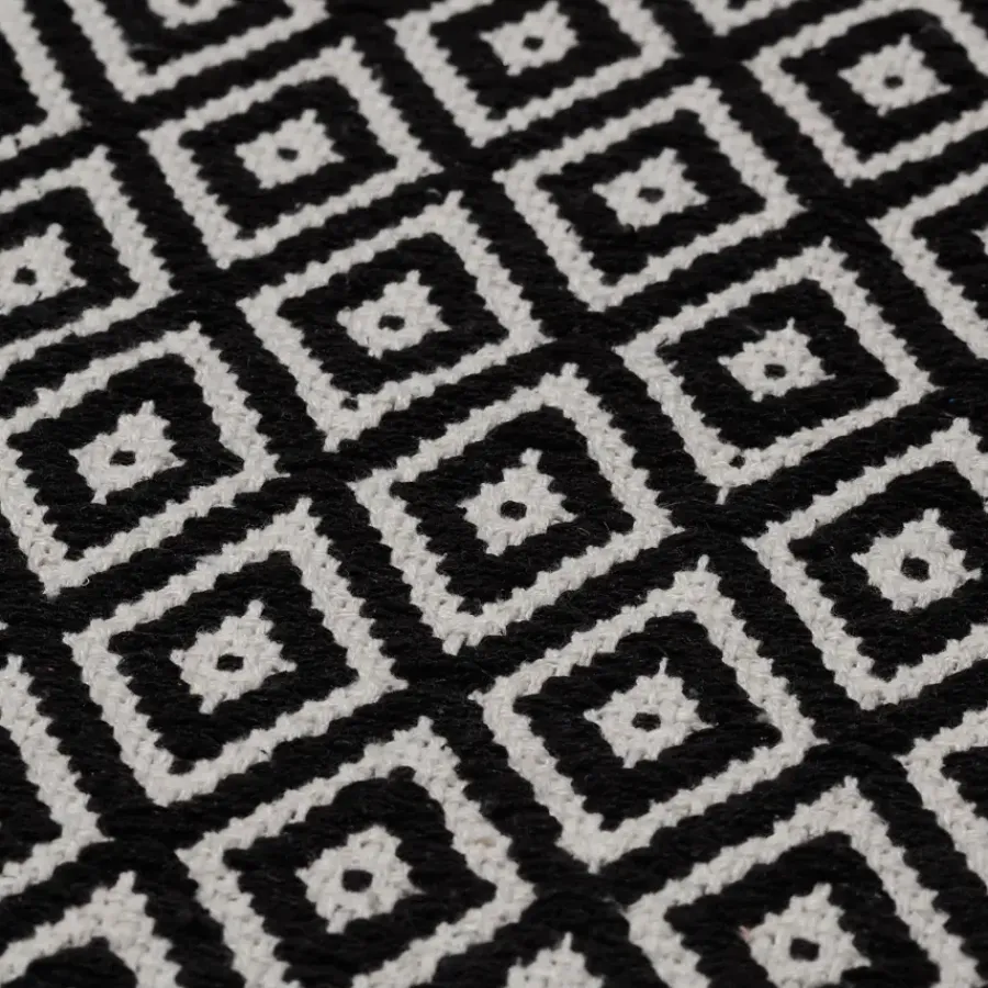 Sealskin badmat trellis 60x60cm zwart