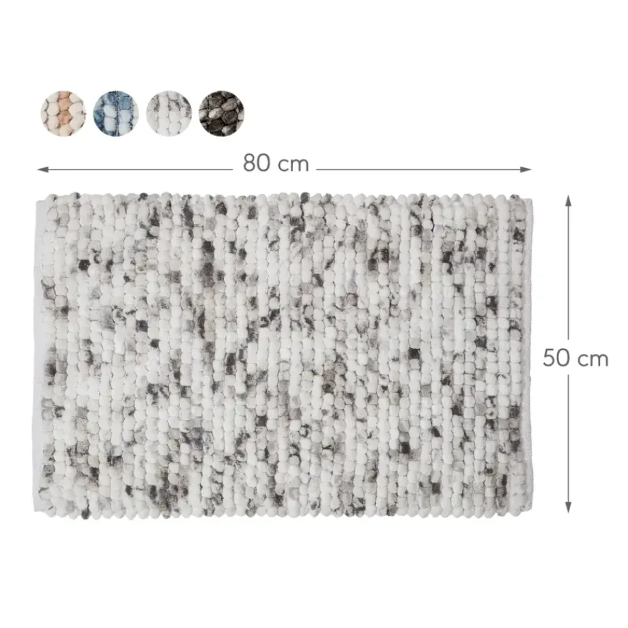 Sealskin Badmat Vintage Grijs 50x80 cm