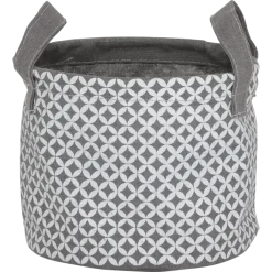 Sealskin Diamonds mandje textiel grijs