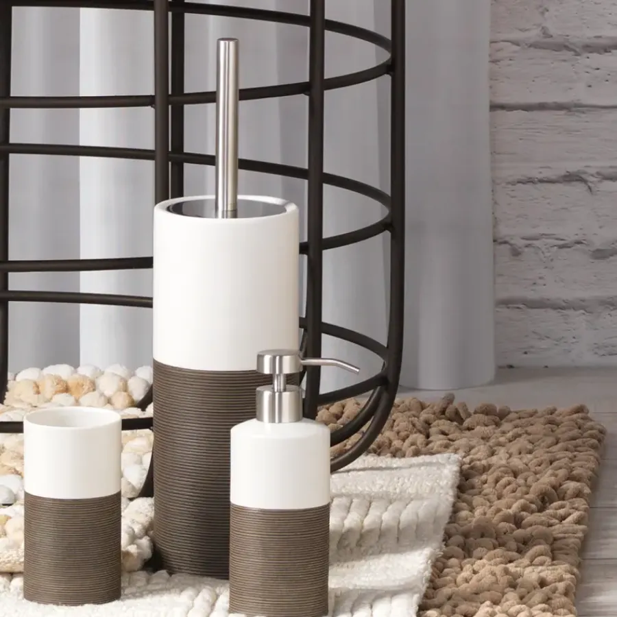 Sealskin Doppio toiletborstelhouder porselein bruin