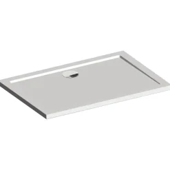 Sealskin Douchebak Fusion Rechthoek Inbouw 120x80x4 cm Wit
