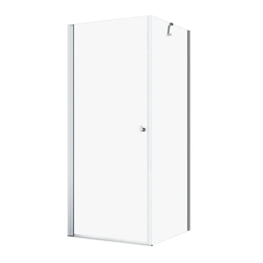 Sealskin douchecabine draaideur met zijwand Hooked zwart 90 x 90 x 200 cm