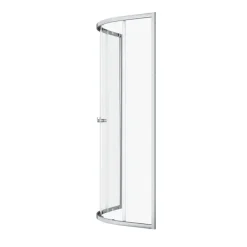 Sealskin douchecabine kwartrond met schuifdeuren Hooked chroom 90 x 90 x 200 cm
